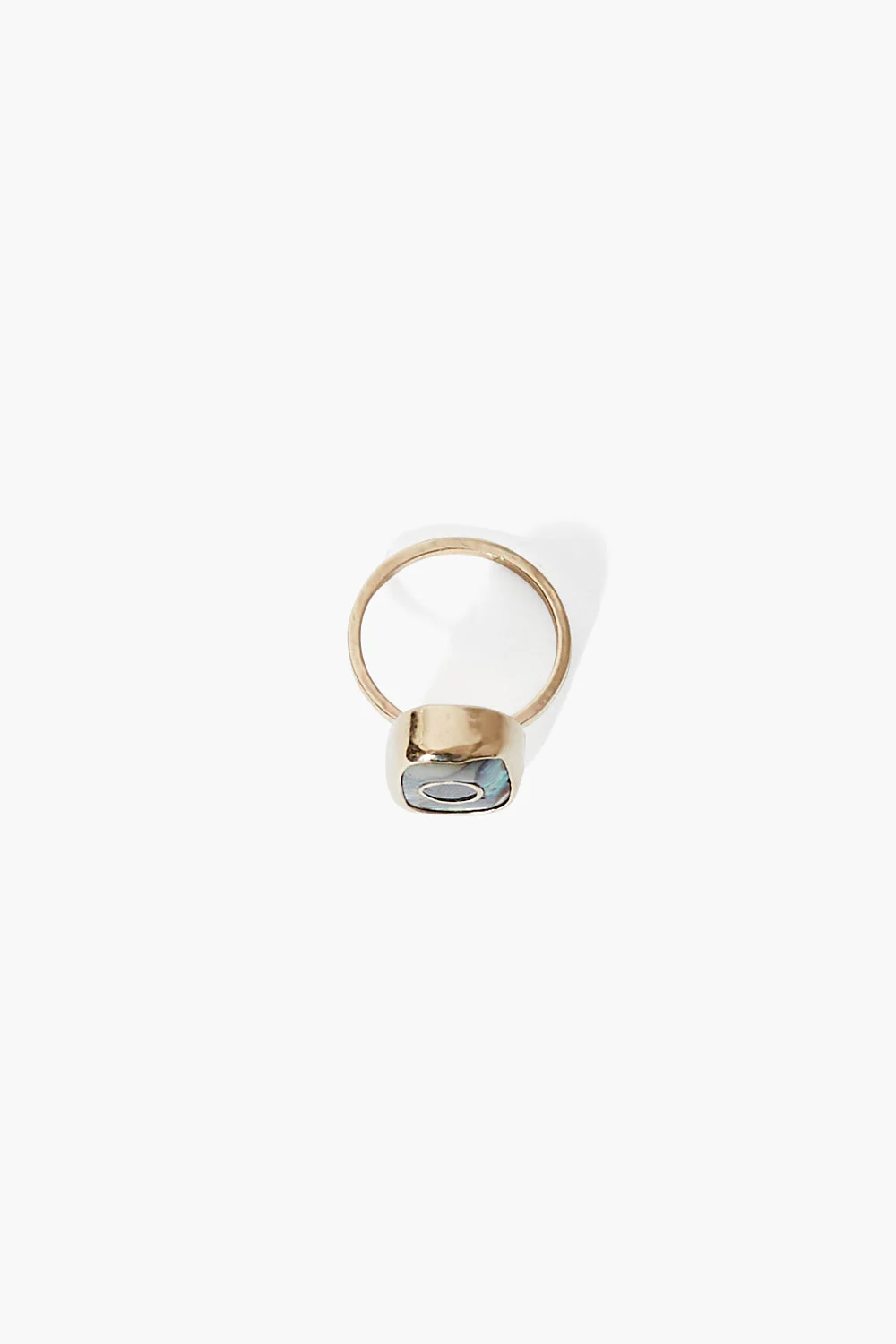 14k Oasis Ring Abalone - Image 3