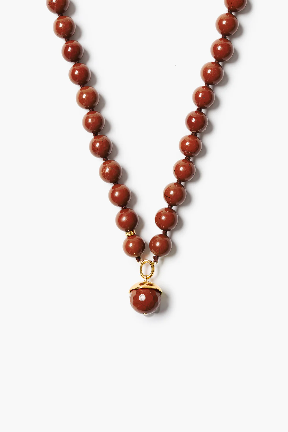 Bell Necklace Red Jasper - Image 2