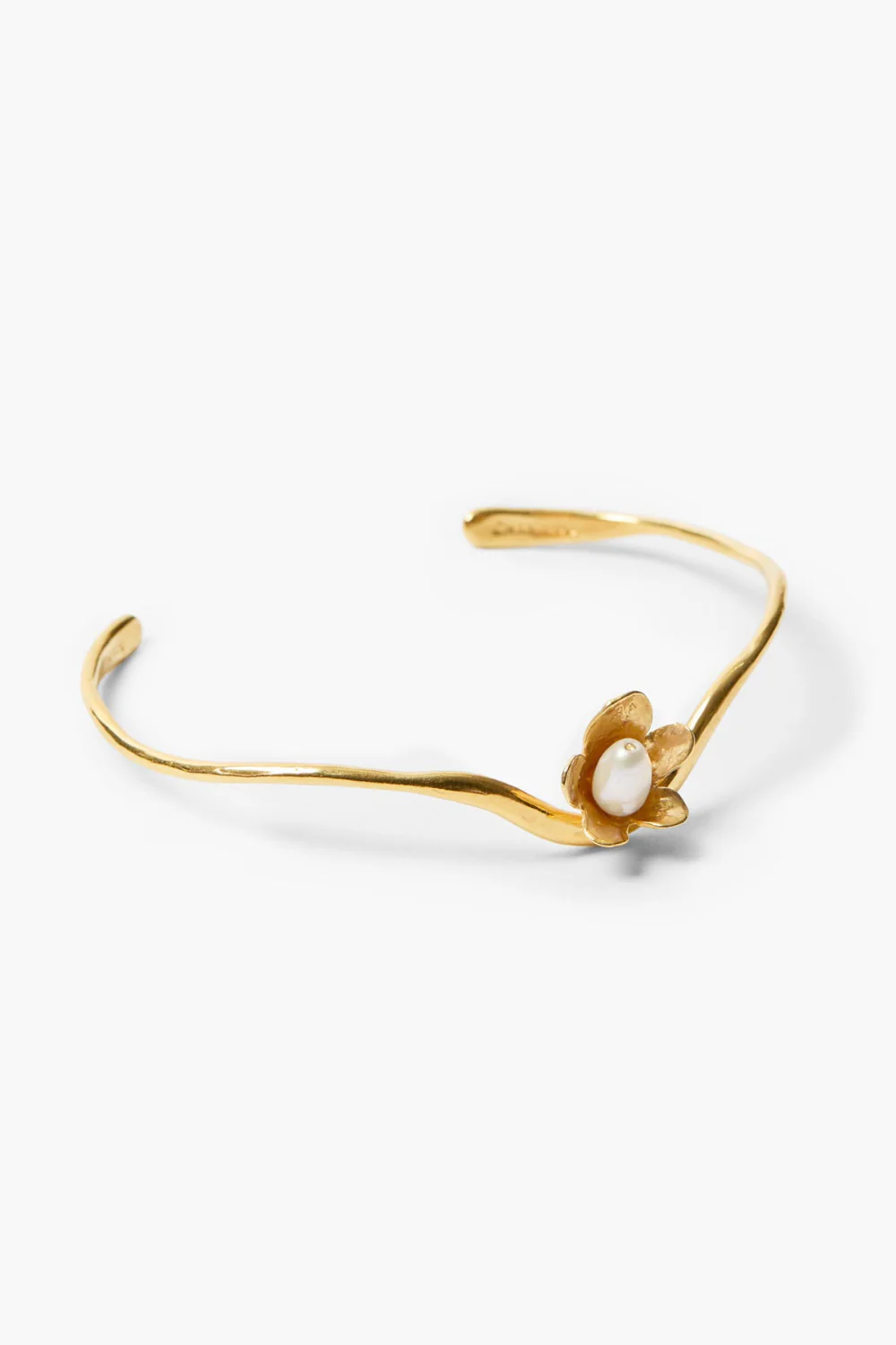 Bellflower Cuff Gold - Image 2