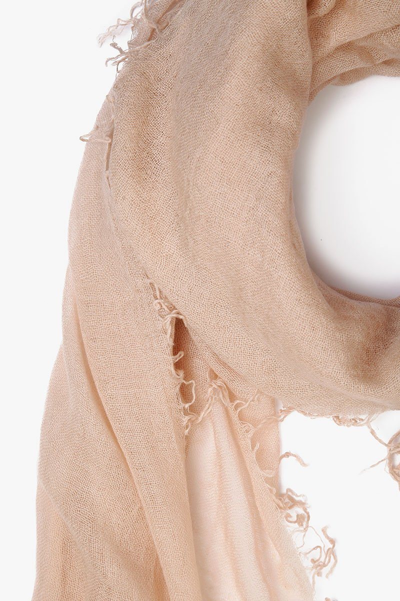 Cashmere and Silk Scarf Doeskin - Image 2