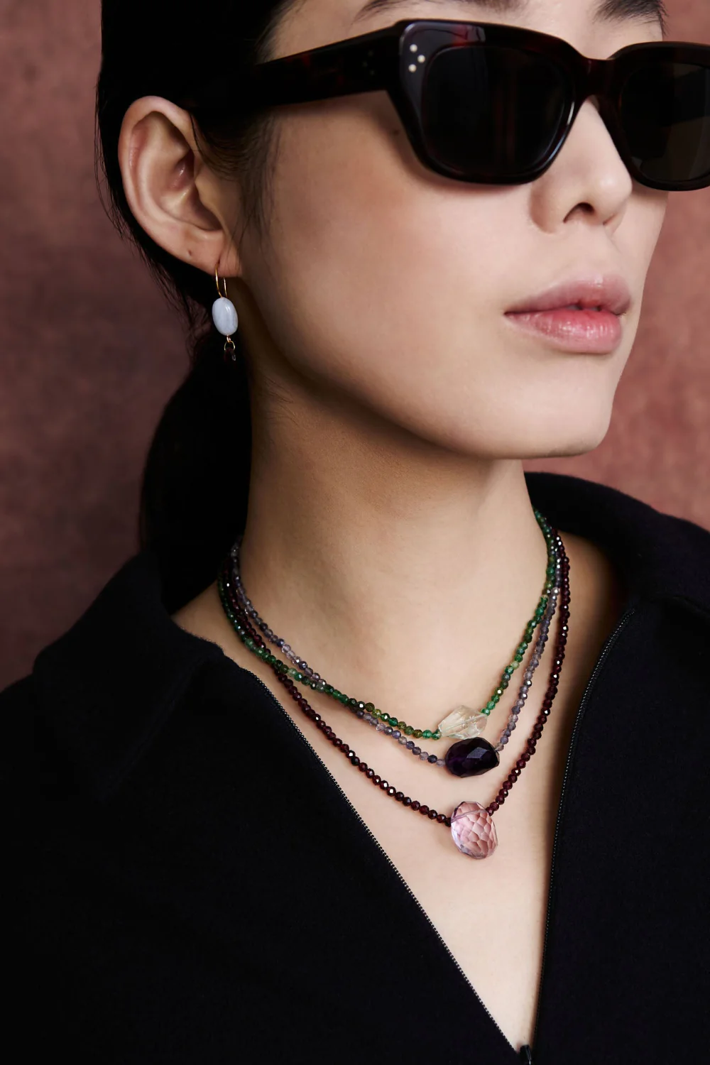 Claire Necklace Iolite - Image 2