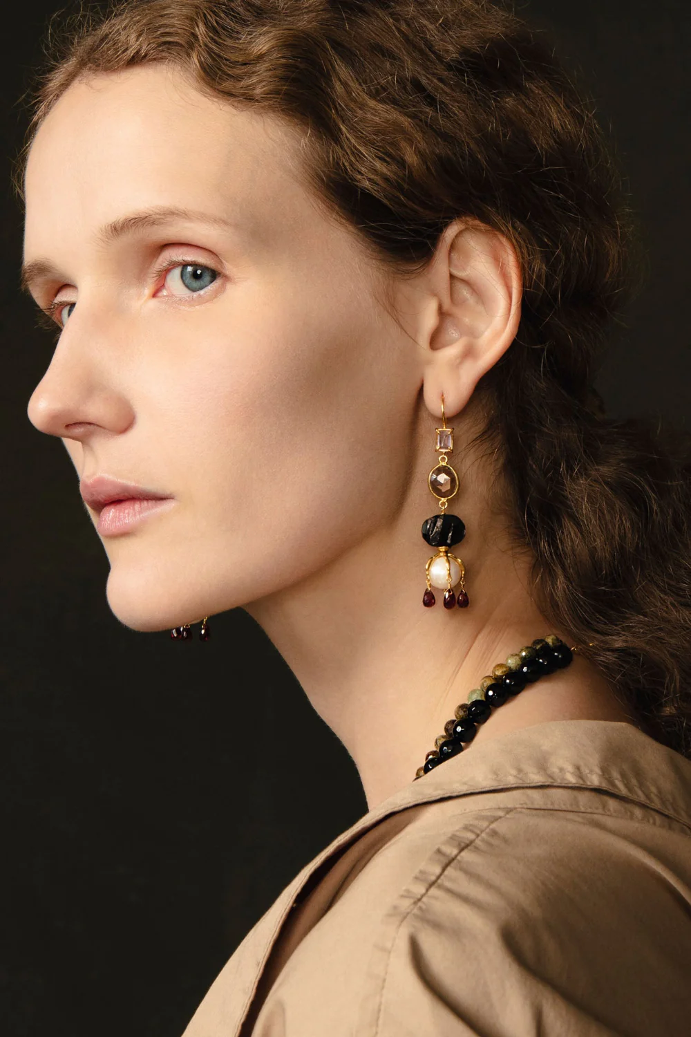 Lark Drip Earrings Multi - Image 2