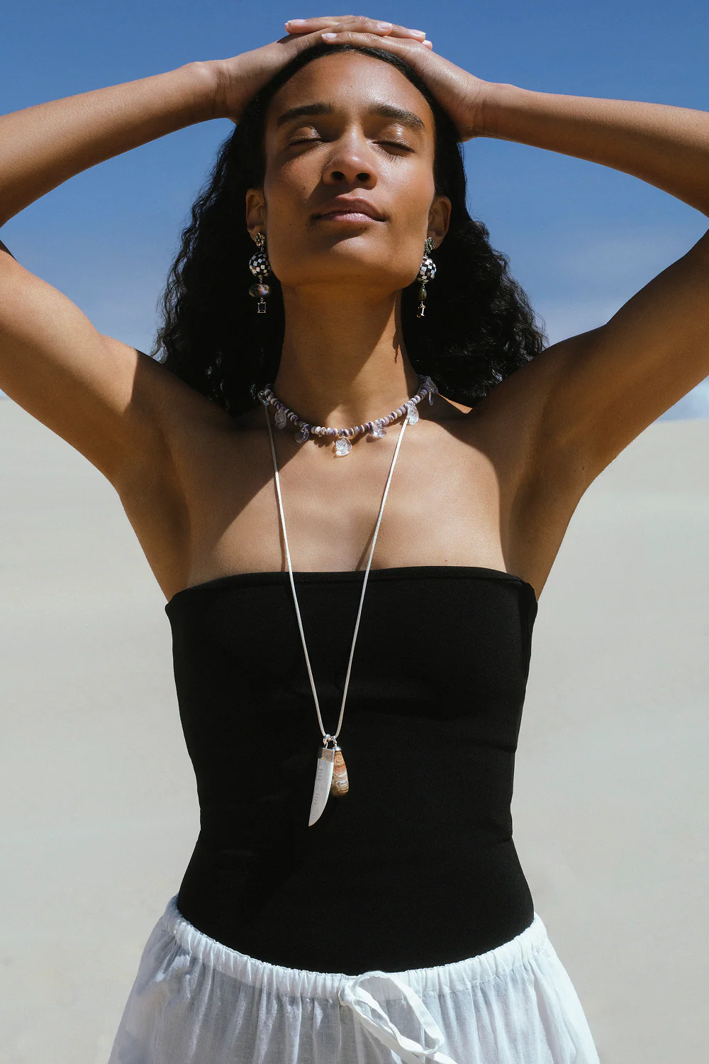 Plage Necklace Crystal Mix - Image 3