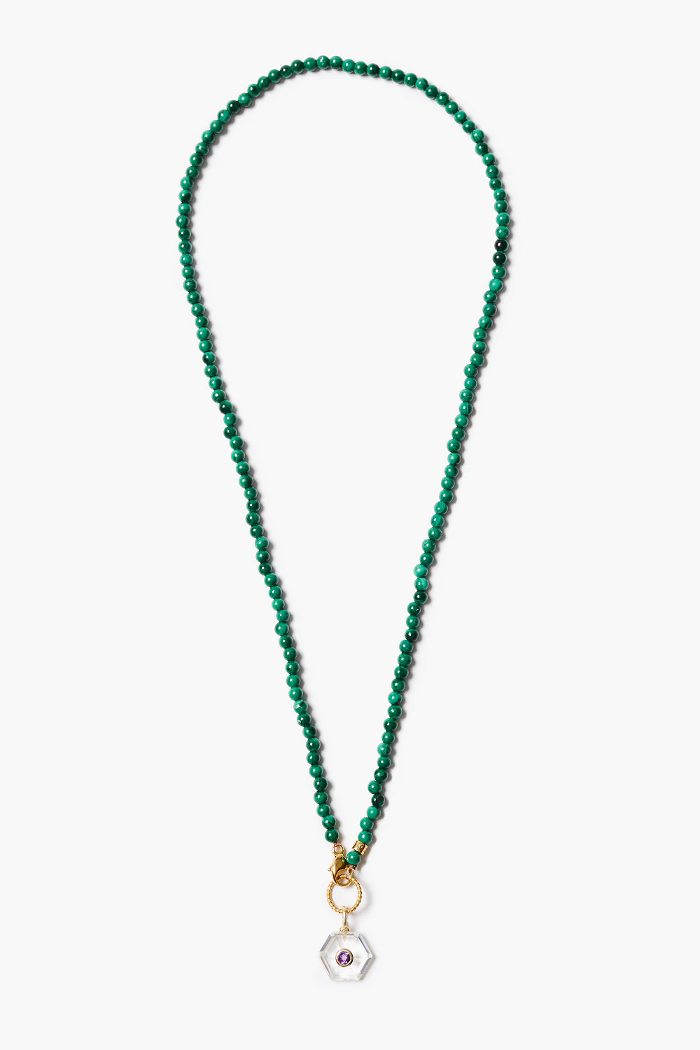 Prism Necklace Malachite - Image 2