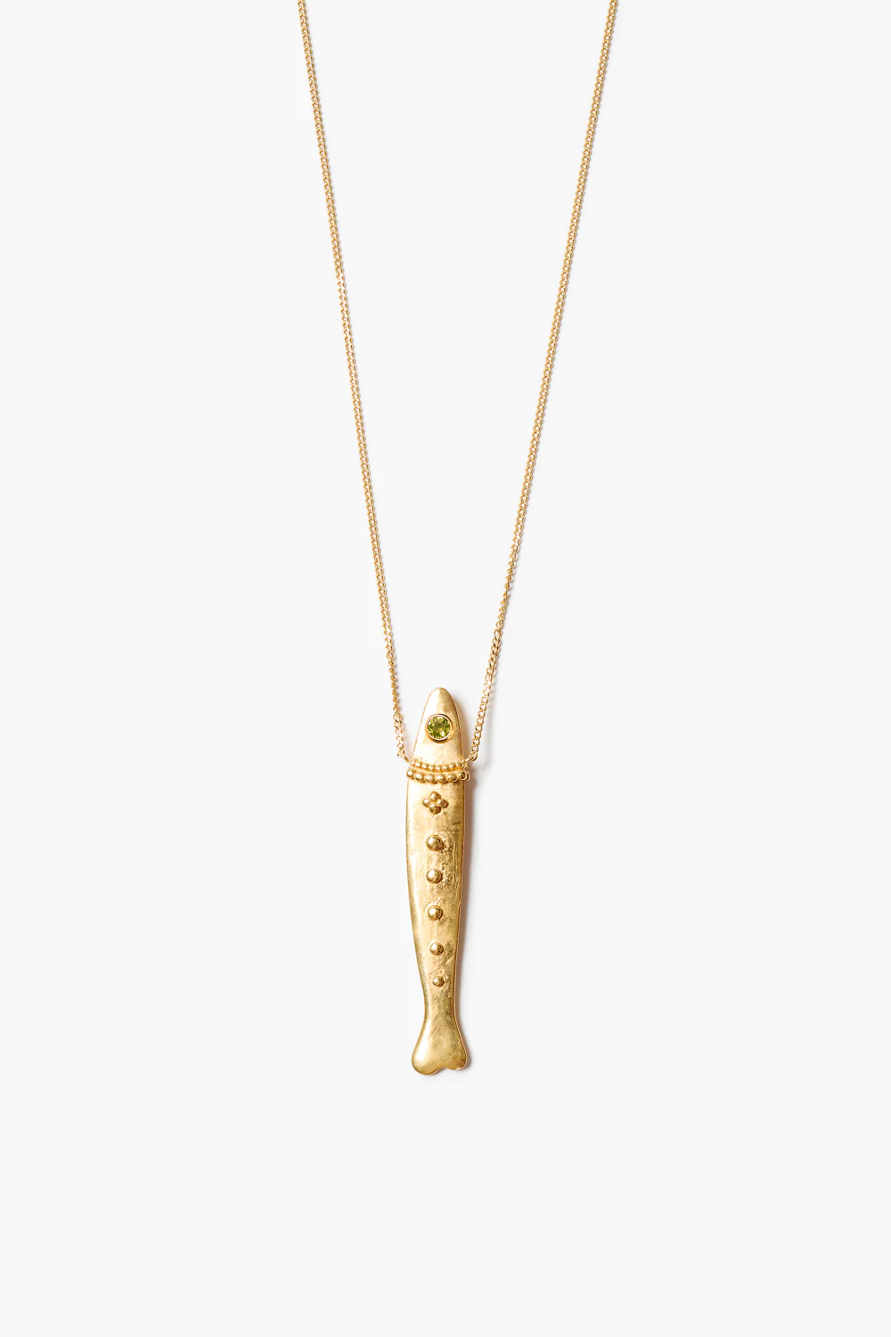Sardine Necklace Yellow Gold